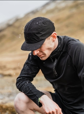 英国vaga club cap男女马拉松越野跑遮阳帽防水防风高性能跑步帽