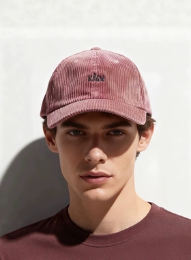 VAGA CORDUROY CAP灯芯绒棒球帽复古做旧水洗弯檐帽