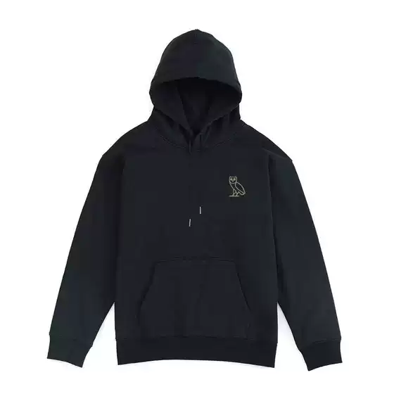Gold Foil Sweatshirt for Men and Women, Hip-Hop Rap Couple Pullover Fleece Hoodie, Plus Size 3XL