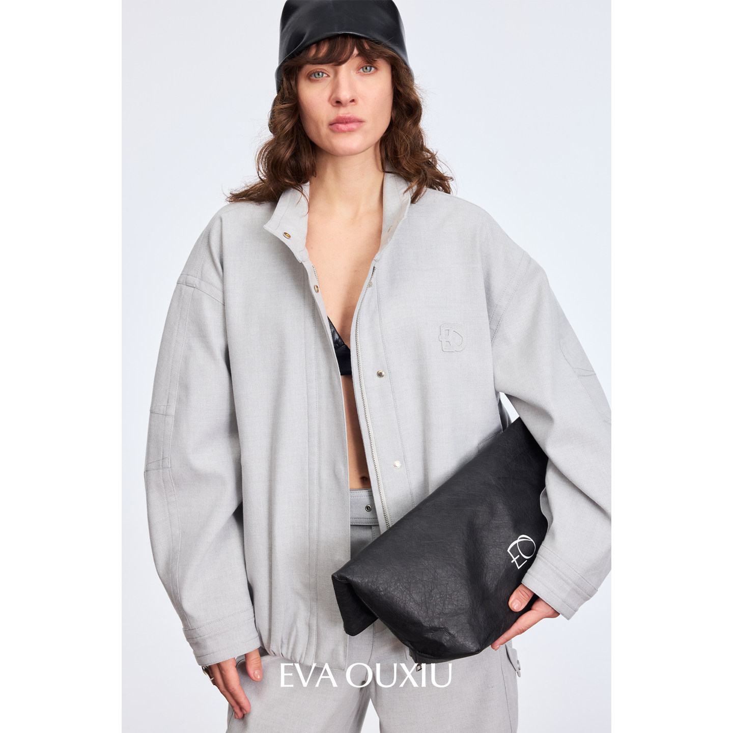 【明星同款】EVAOUXIU时髦松弛休闲套装工装外套短裙长裤,女装/女士精品,时尚套装,淘宝优惠券,粉丝福利购,淘宝优惠卷