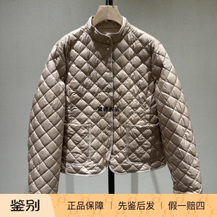 25秋冬女士薄款 Epin 立领按扣羽绒服1A00056 现货Moncler蒙口 正品