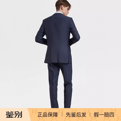 正品现货ZEGNA系列纯羊毛套西