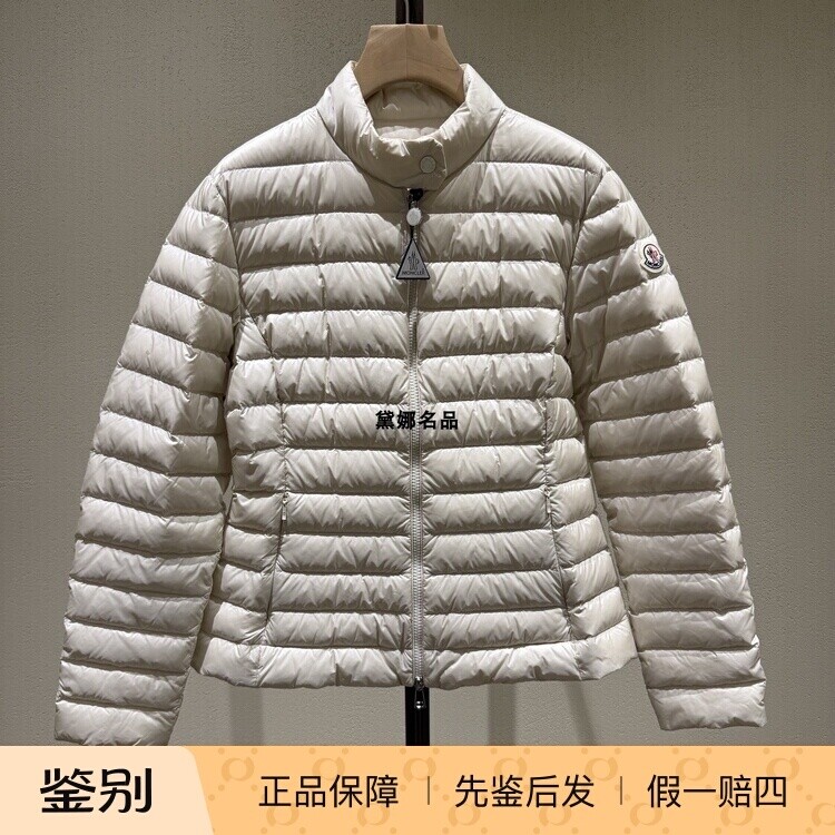正品现货 Moncler Igelle 25秋冬女士薄款拉链收腰羽绒服 1A00068