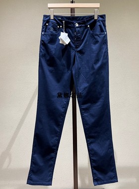 正品Brunello Cucinelli 春夏男士弹力棉直口休闲裤 M289LI1780