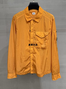 正品现货C.P. Company26春夏男士薄款网眼内衬拉链外套20CMOS710A