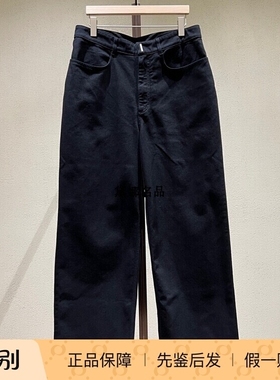 正品现货 Givenchy 24春夏男士纯棉宽松直筒阔腿牛仔裤BM514650KK
