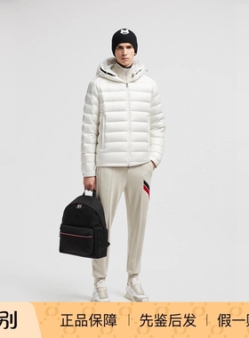 正品现货Moncler Besines 24秋冬男士双帽连帽字母羽绒服 1A00003