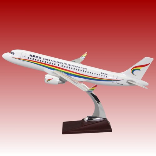 仿真航模摆件A319西藏树脂模型