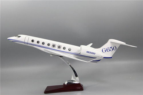 湾流650公务机模型镂空工艺