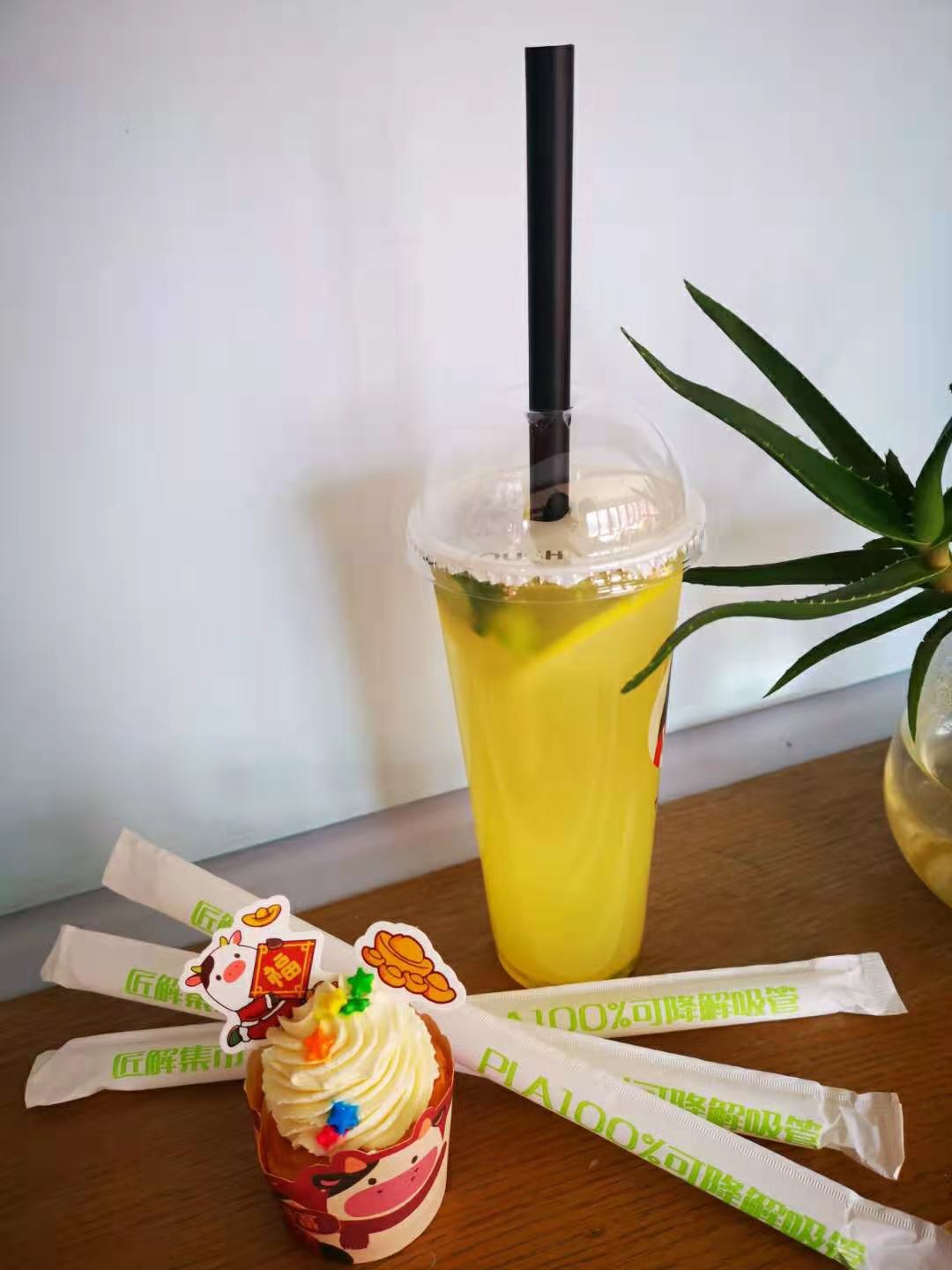 一次性环保便携独立包装粗吸管