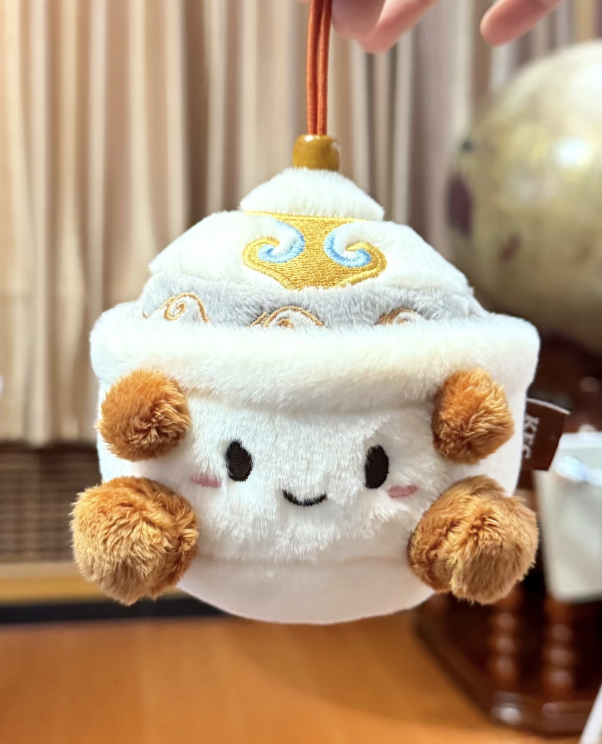 肯德基内蒙古限定毛绒挂件包你发财毛绒挂件可爱玩偶公仔挂件