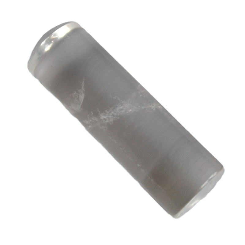 实物天然白水晶印章原石圆章实物