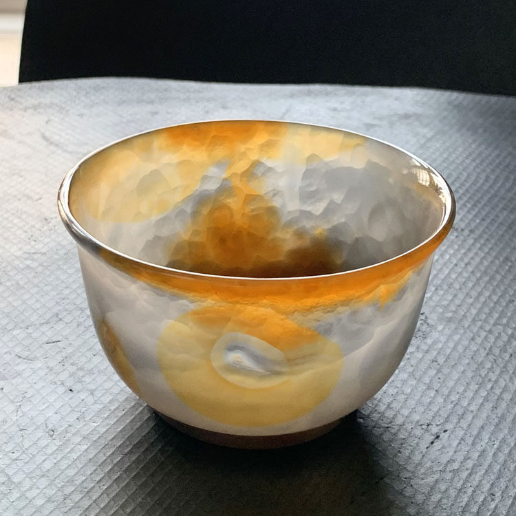 天然俏色玛瑙碗云纹玉髓碗茶具酒杯供佛清透质地润双面打磨实物