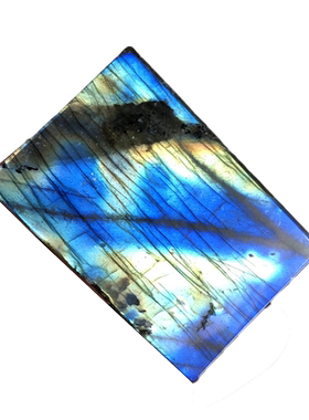 方牌吊坠毛衣链钠长石把玩