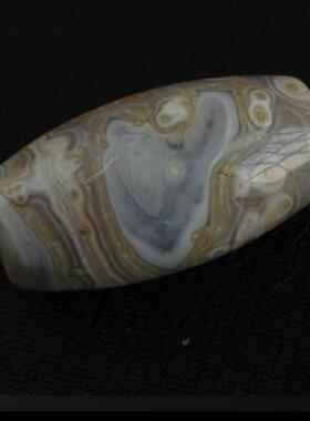 天然海洋碧玉玛瑙路路通项链桶珠