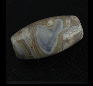 水玉冰魄天然海洋碧玉玉髓桶珠 海洋碧玉桶珠勒子玛瑙路路通项链