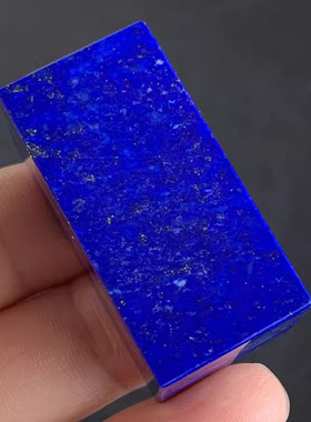 天然青金石印章方章闲章姓名银行章帝王青大小号实物蓝色补水定制