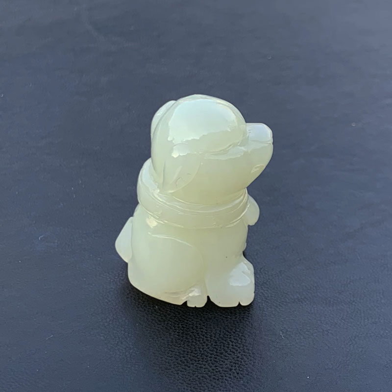 天然和田玉12生肖吊坠手工雕刻兔狗牛貔貅项链挂件鼠猪实物