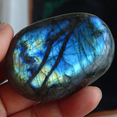 水玉冰魄天然金光实物拉长石