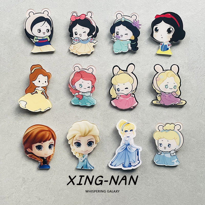 爱沙公主儿童书包挂件胸针
