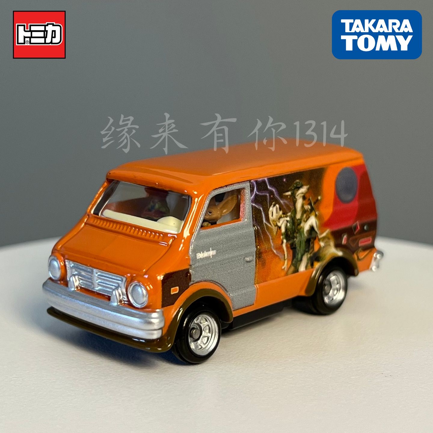 TAKARA多美卡SP系列迪士尼疯狂动物城2尼克的面包车 合金玩具车模