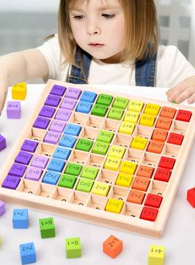Children Baby Toys 99 Multiplication Table Math Arithmetic