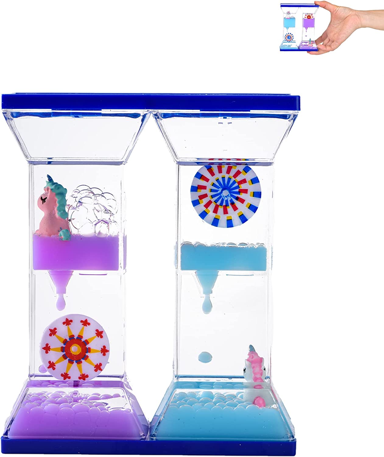 water timer toy Liquid Motion Bubbler Sensory Calming Tools