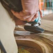 木材角磨机木头抛光打磨片工具根雕茶盘刨刀木工打磨盘木器木板