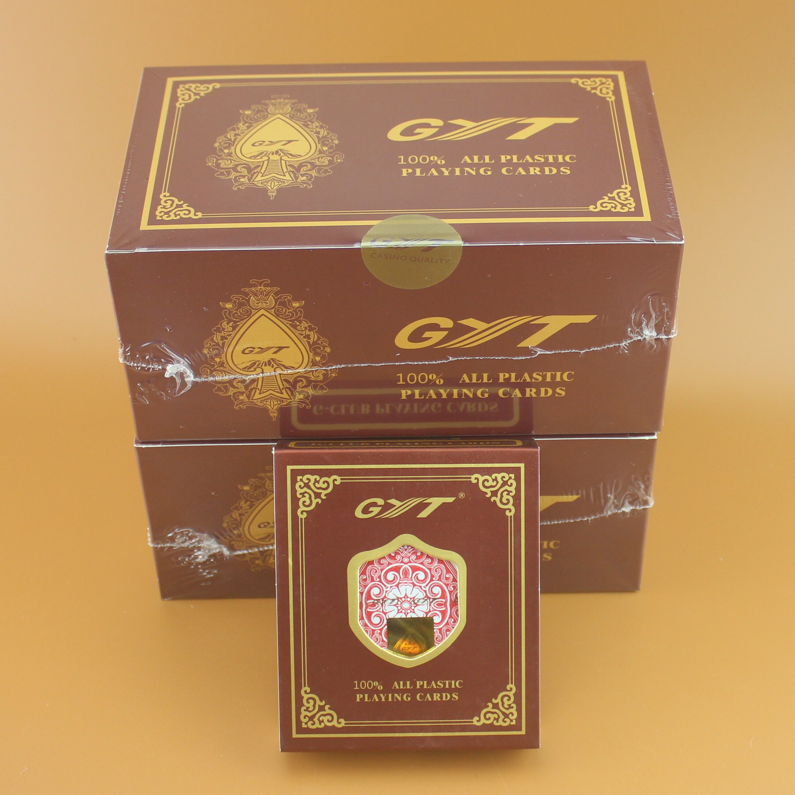 塑料扑克牌GYT防水可水洗双面磨砂扑克牌宽版窄版PVC塑料扑克包邮