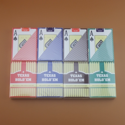 德州扑克牌塑料10耐磨磨砂