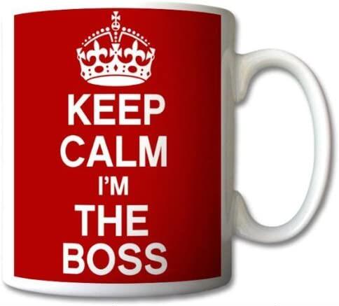 Keep Calm and Carry on老板陶瓷咖啡马克杯子茶水杯生日礼物BOSS