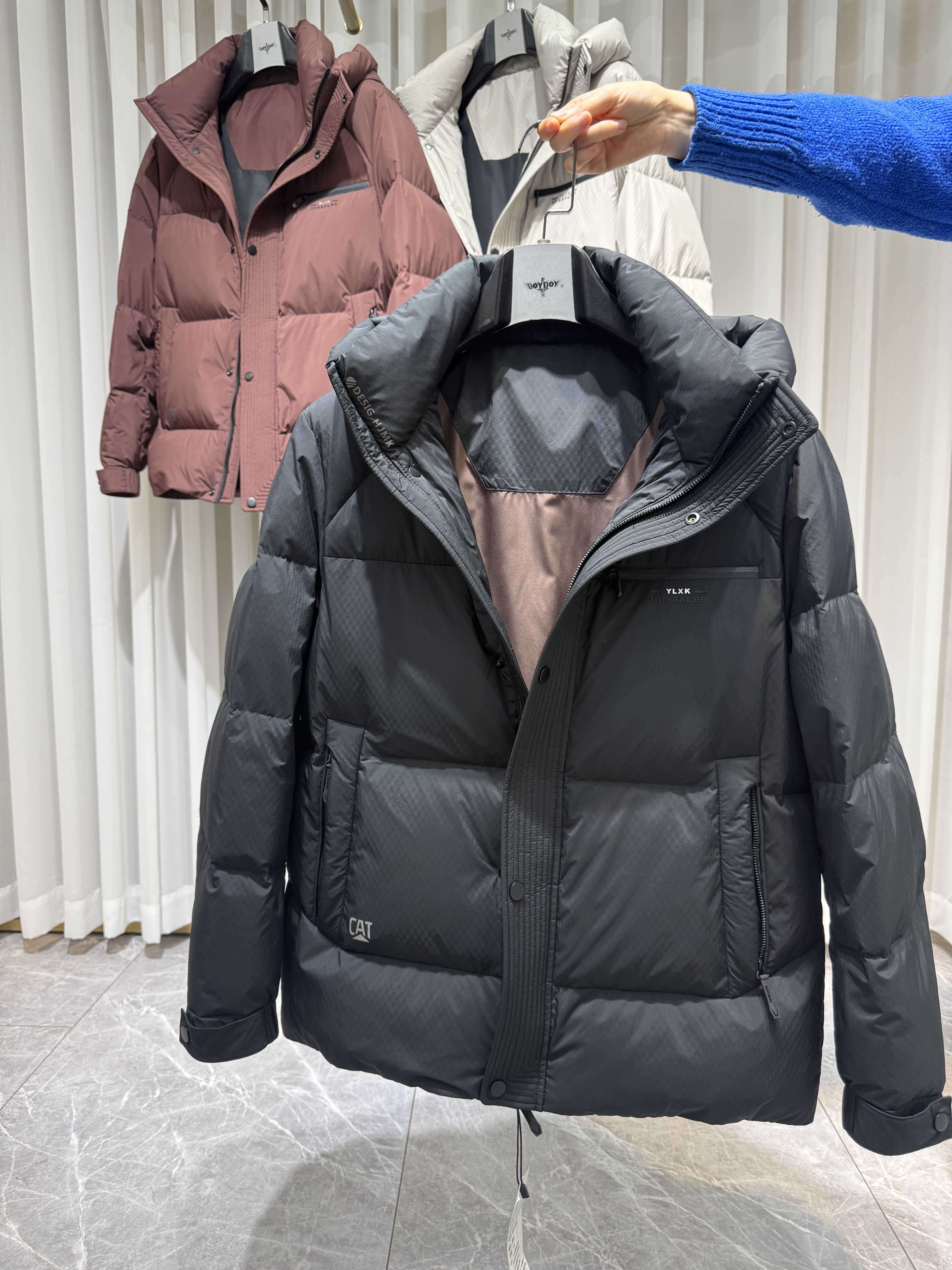 2026冬季新款羽绒服男款户外加厚鸭绒连帽外套