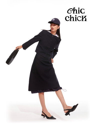 chicchick半裙A字裙中裙学院