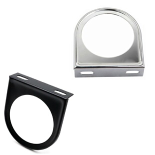 单孔52mm仪表架通用2英寸铁质仪表座汽车改装仪表吊舱保护支架