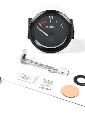 汽车改装带油浮子油量表52mm赛车12V通用油位表