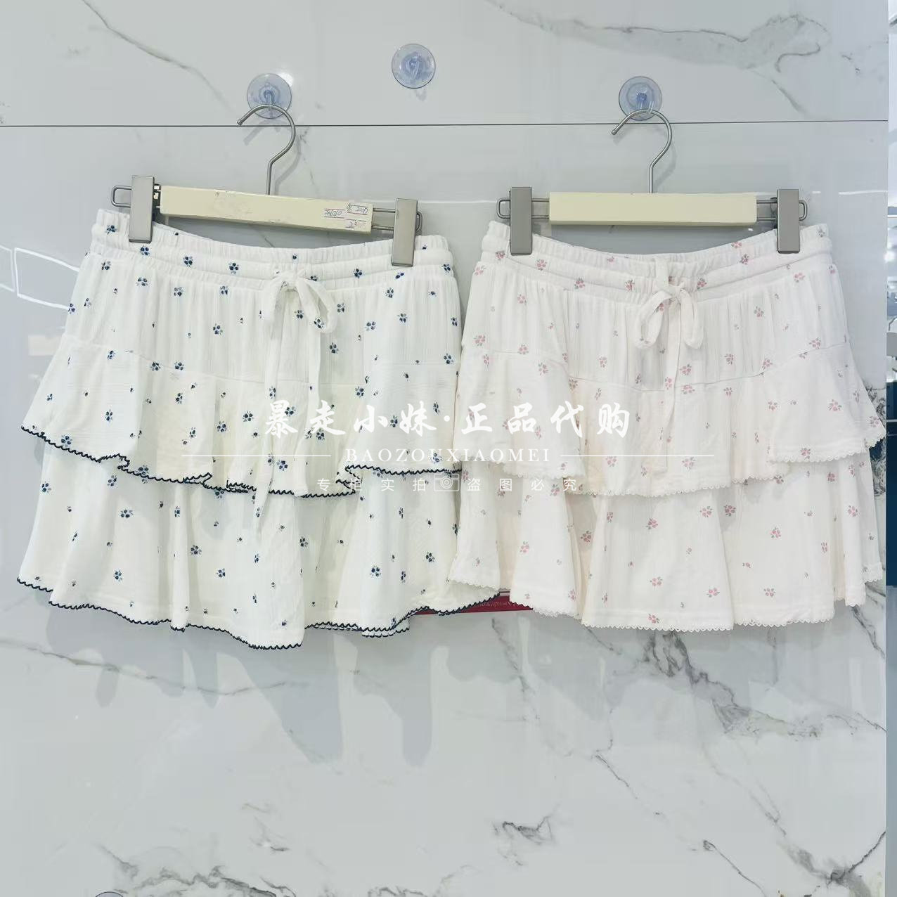 tutuanna花朵满印家居服裤裙睡衣