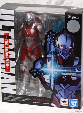 全场特价包邮 奥特曼 SHF 机动 钢铁 初代 早田进次郎 动画版万代