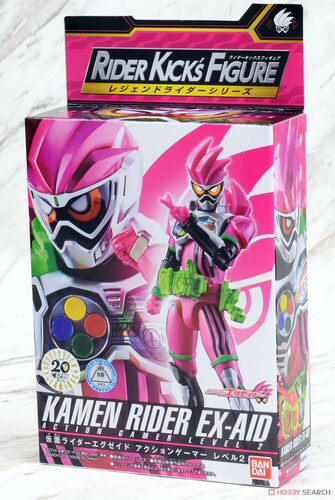 全场特价包邮 假面骑士Zi-O 时王 RKF EX-AID LV.2 可动 万代正版