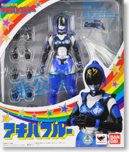 全场特价包邮 非公认战队 秋叶原连者 蓝色战士 Blue SHF 万代
