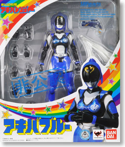 全场特价包邮 非公认战队 秋叶原连者 蓝色战士 Blue SHF 万代