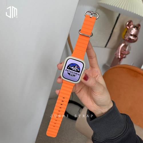 AppleWatch海洋硅胶运动表带软壳