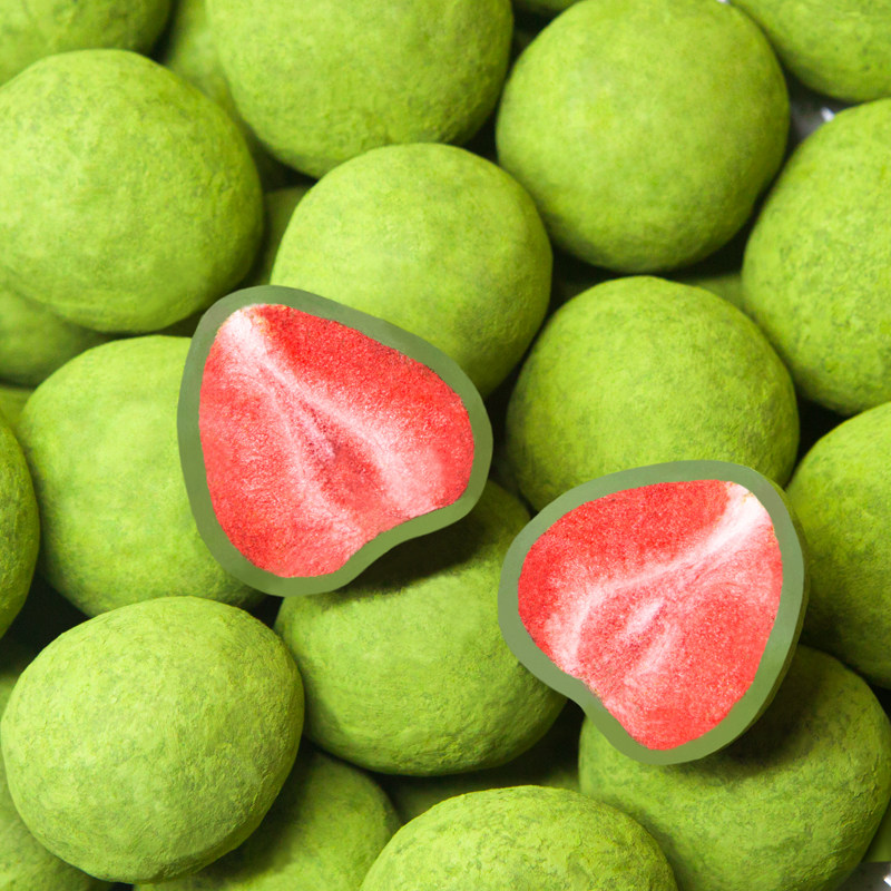 冻干草莓零食夹心抹茶吃不起的巧克力礼盒送男女友生日毕业季礼物