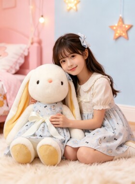 女生毛绒玩偶公仔布娃娃玩偶兔子
