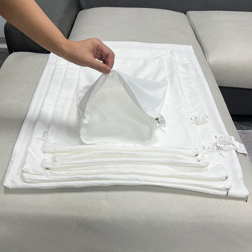 长方形超大带拉链枕头抱枕内胆套