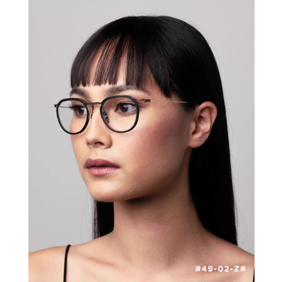 日本手工复古圆形近视眼镜架