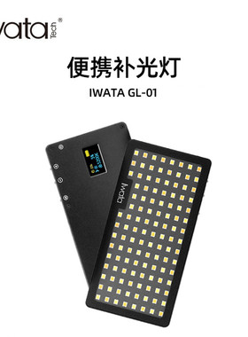 IWATA视频直播口袋便携补光灯