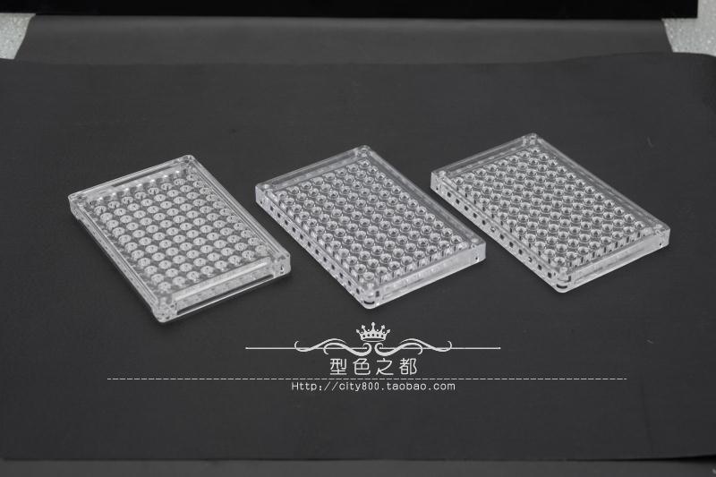96孔反应板PS透明硬塑料材质硬质有机玻璃血凝板V型90度110度u型