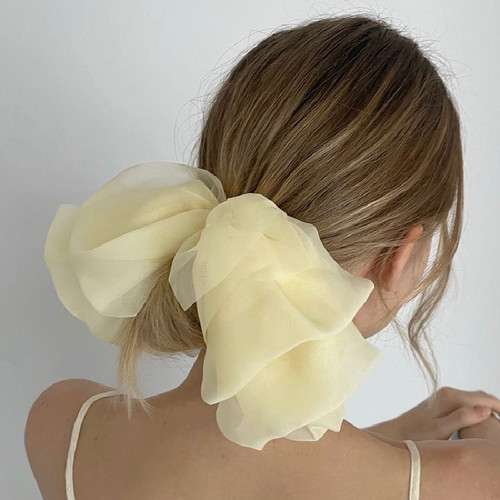 WEARRING蝴蝶结发夹纯色