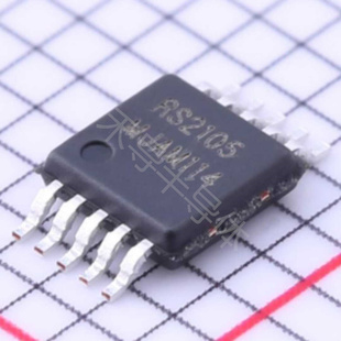 RS2105XN 封装 MSOP-10 超低导通电阻 低电压 双SPDT模拟开关