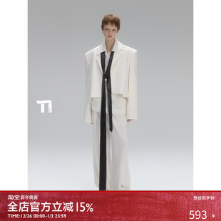 希御漫际 套装 短款 都市雅痞显高西装 时尚 启世录TIWILLTANG